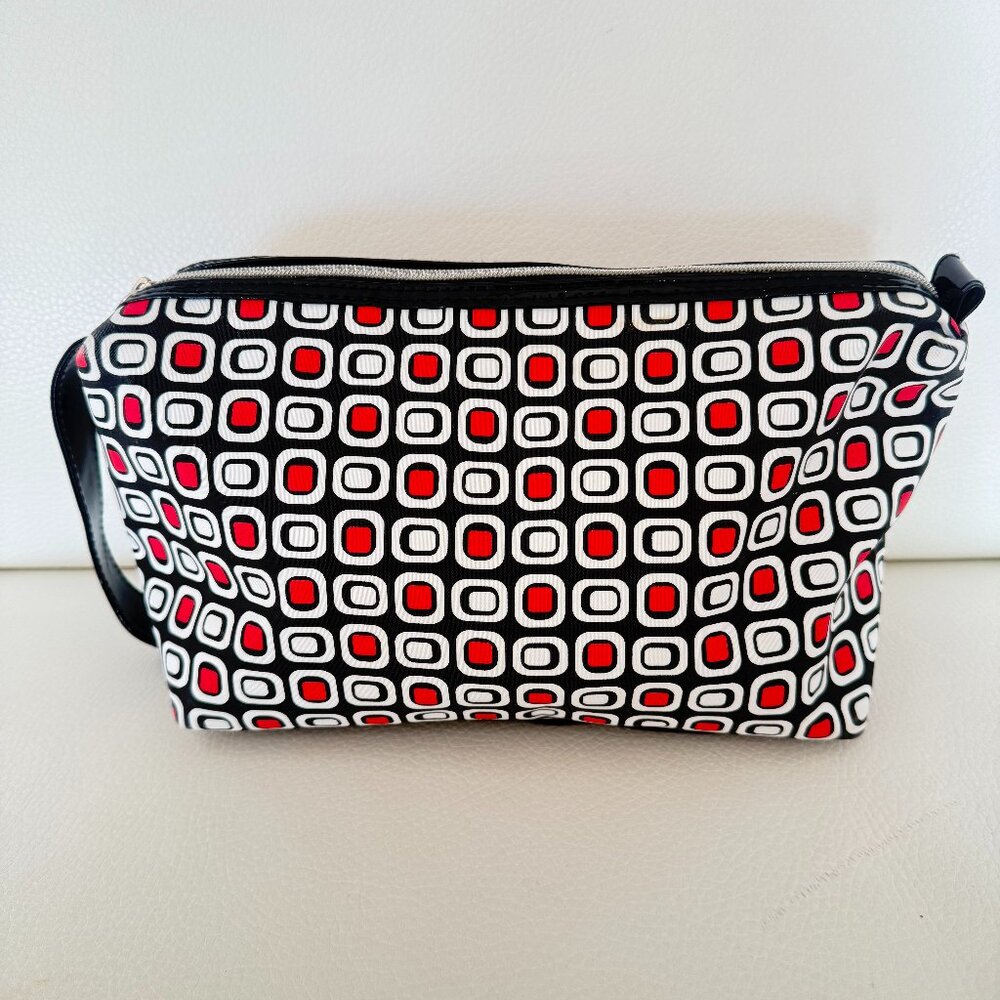 NEW MADE EXCLUSIVELY FOR LANCOME PERFECT SIZE COSMETIC MAKEUP BAG CASE